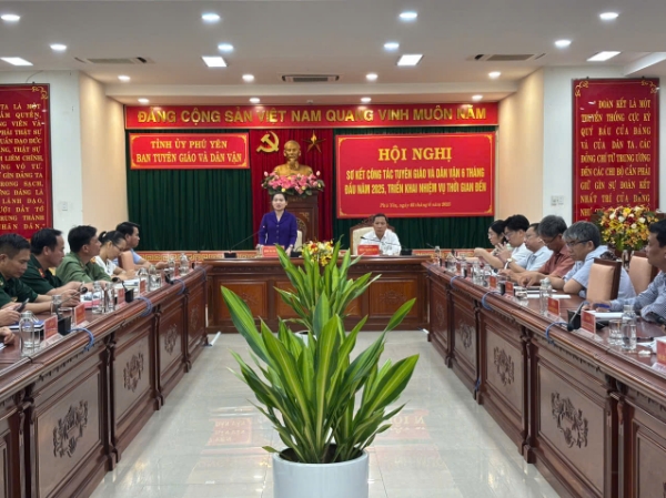 Hình ảnh cho bài viết Hội nghị sơ kết công tác tuyên giáo và dân vận 6 tháng đầu năm và triển khai nhiệm vụ trong thời gian đến